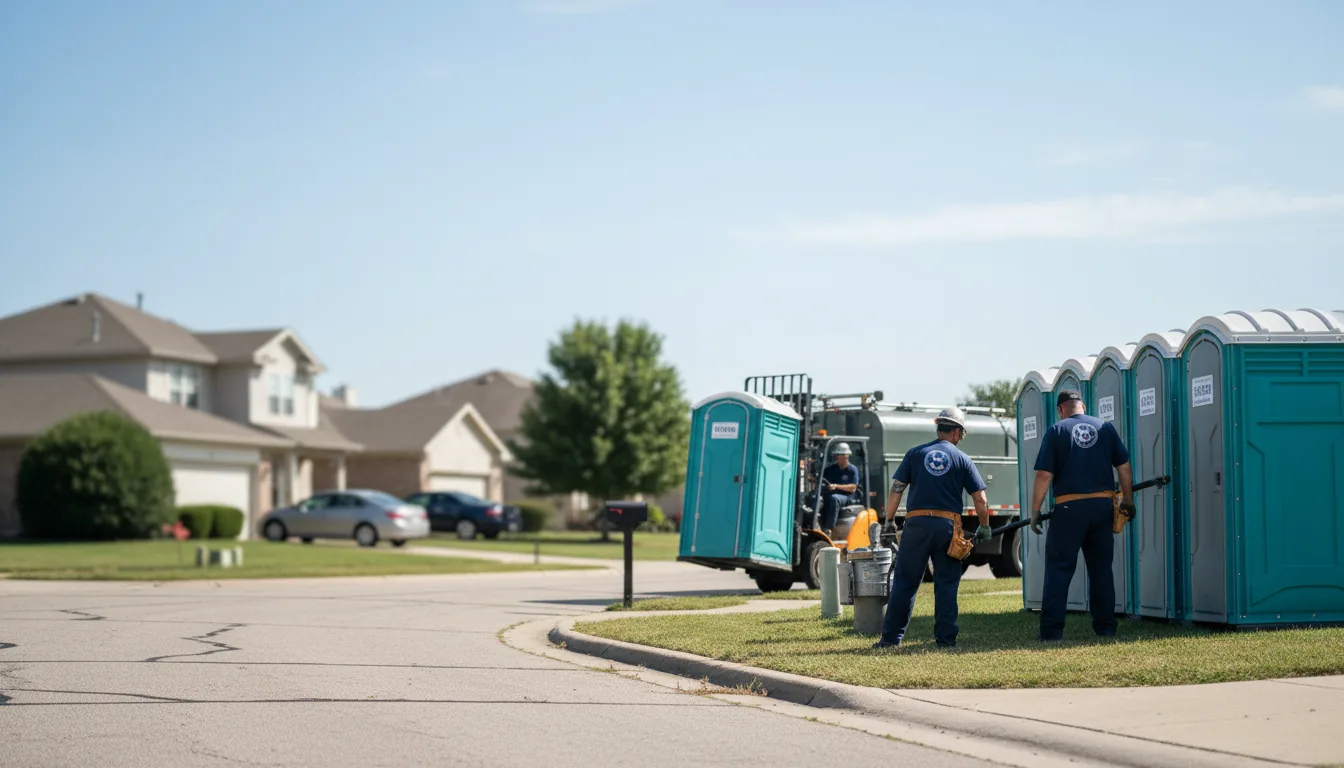 Porta Potty Rental in Novice, TX near me